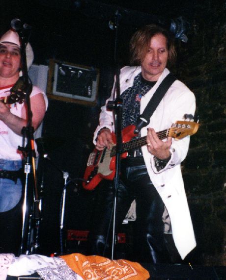 Julie and Robert at CB's, NYC